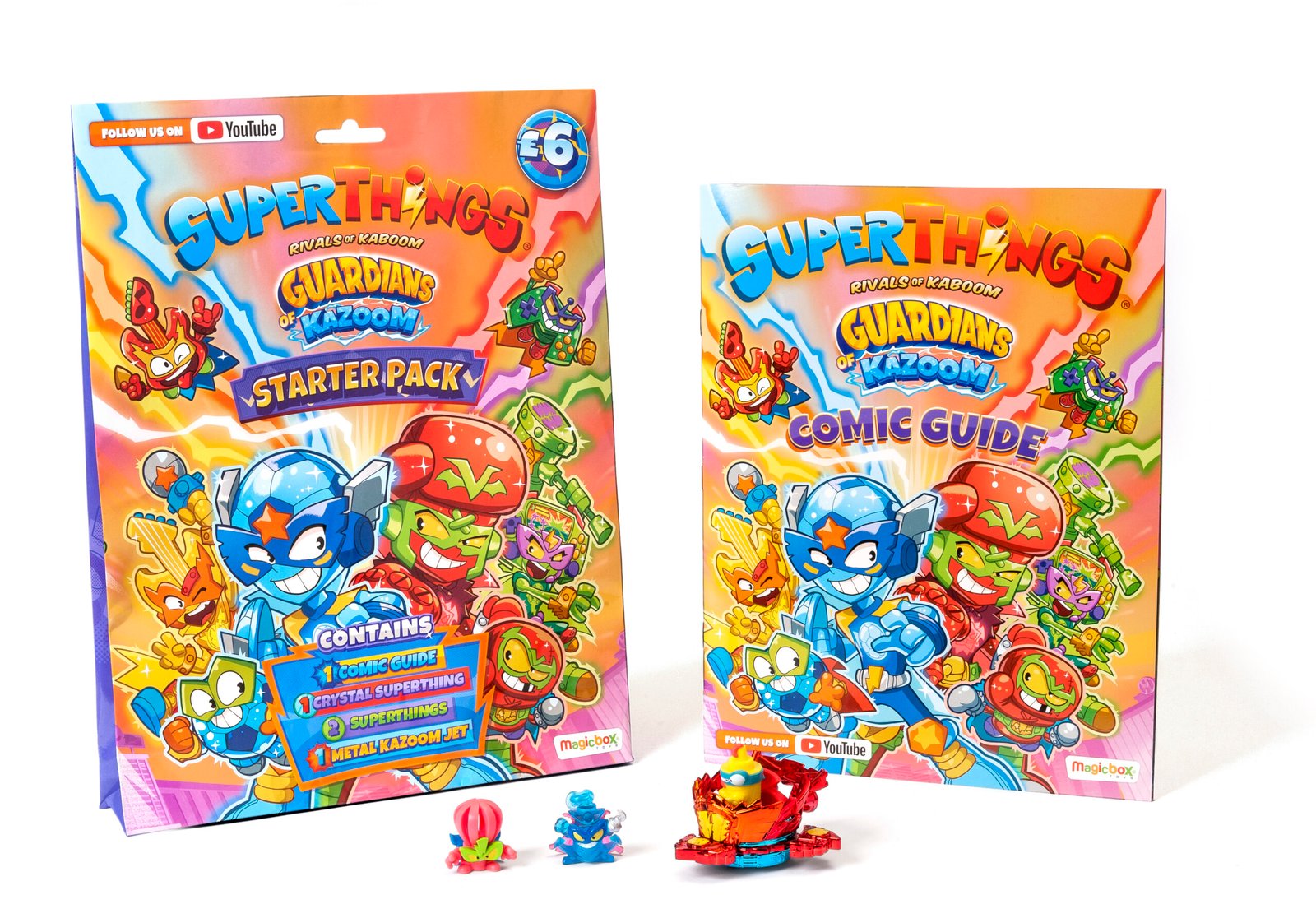 Album de stickers Super Things Superthings Guardians of Kazoom